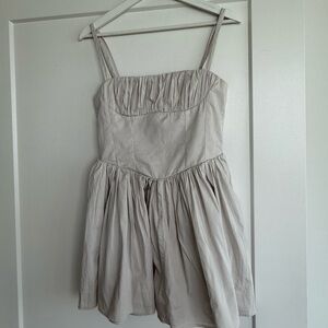 Elegant Gray Sleeveless Dress. Zara. Size S. Like new